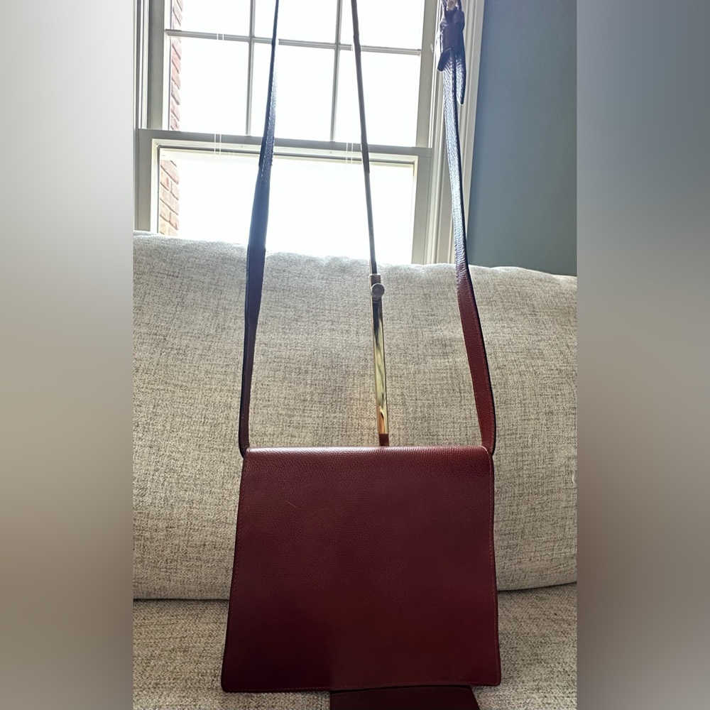 Authentic Yves Saint Laurent Studded Brown Shoulder Bag excellent like new YSL - Picture 9 of 14